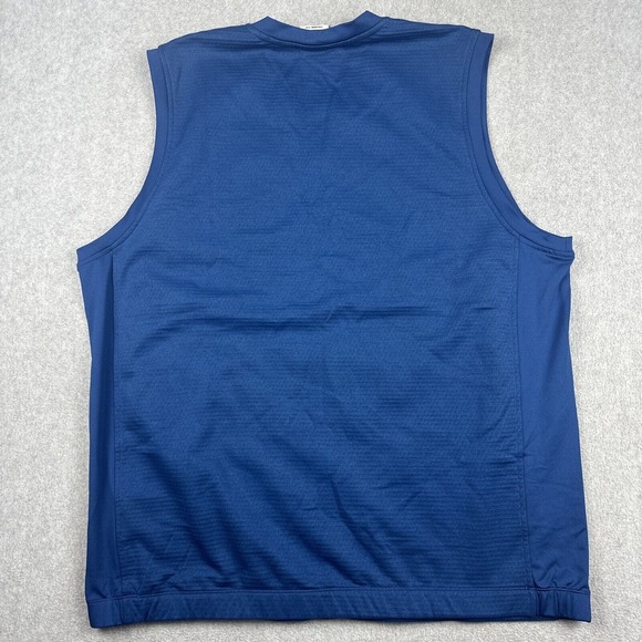 Nike Golf Vest Men XL Blue Therma-Fit Performance Stretch Sleeveless Lightweight - Picture 7 of 7